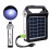 Portable Power Station Solar Panel Generator Kit Camping Power Bank Light System 5