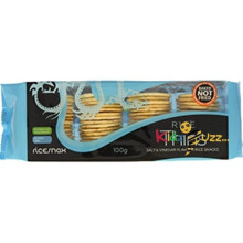 ( Pack Of 12) Ricesnax Salt & Vinegar Rice Thins 100g