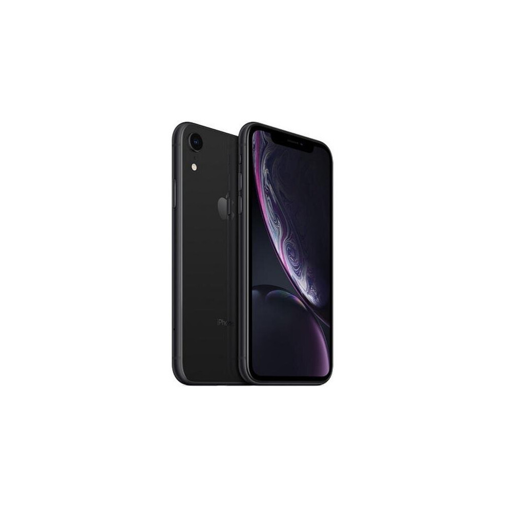 Apple iPhone XR 64GB Black Mobile Phone SIM Free Unlocked - Black