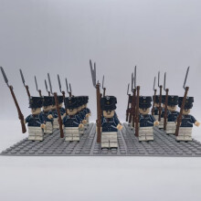 (Styles-2) 21PCS Medieval Napoleon Series Prussian Soldiers