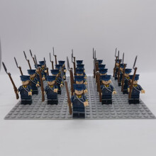 (Styles-3) 21PCS Medieval Napoleon Series Prussian Soldiers