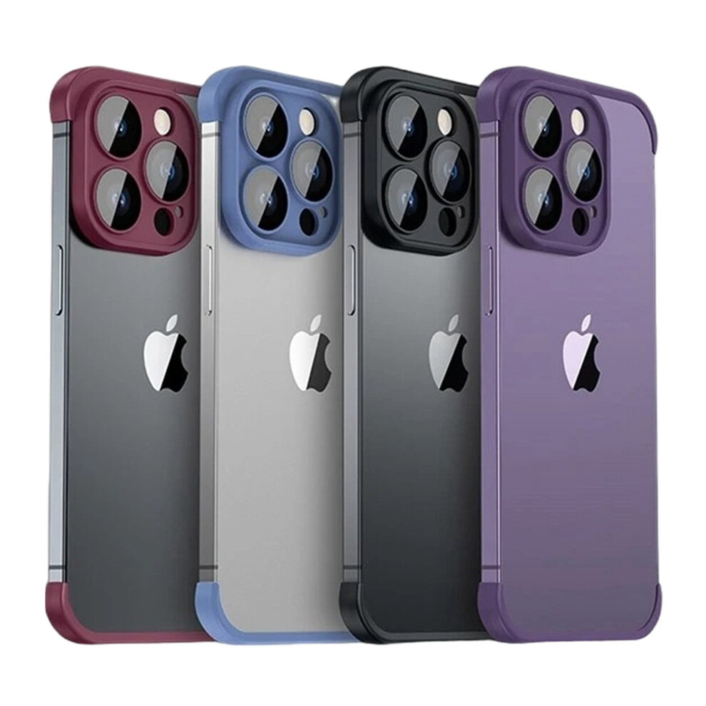Corner Pad Protection Compatible With Iphone 13 Pro In Burgundy Red 5060986944052