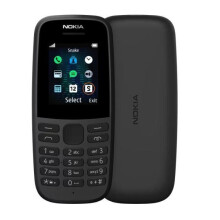 Nokia 105 (2019) UK SIM-Free 1.77in Feature Phone - 2G, FM Radio, Snake, 800mAh, 16KIGB01A14