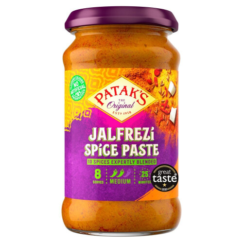 Patak's Jalfrezi Spice Paste 283g (Pack of 6) 2