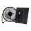 20W Solar Panel Powered Fan Mini Ventilator For Pet/Dog Chicken House 2