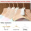 50-Pack - Clothes Hanger Hook for Hanger - Save space in wardrobe 14