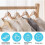 50-Pack - Clothes Hanger Hook for Hanger - Save space in wardrobe 21