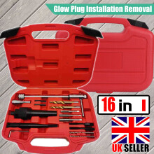 16pc Glow Plug Installation Removal Tools  Damaged Glow Plugs Remover
