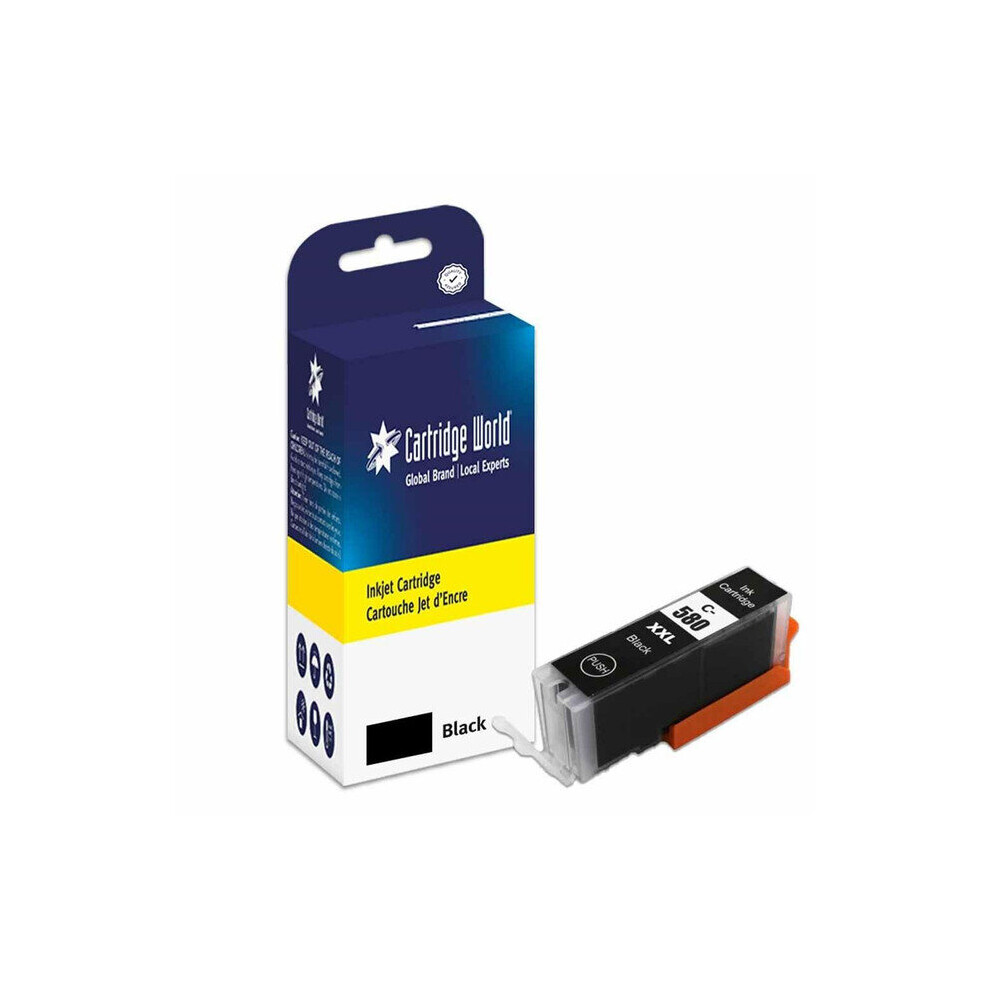 Compatible Cartridge World Ink Cartridge with Canon PGI-580 XXL Black