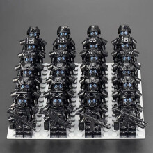24PCS Suitable for Lego Military Building Blocks Reloading Special Forces SWAT Police Toys