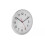 Habitat Radio Controlled Wall Clock - Silver 1