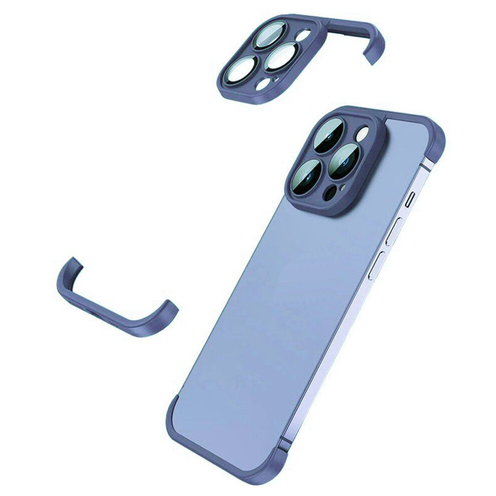 Corner Pad Protection Compatible With Iphone 14 Pro In Blue 5060986944205