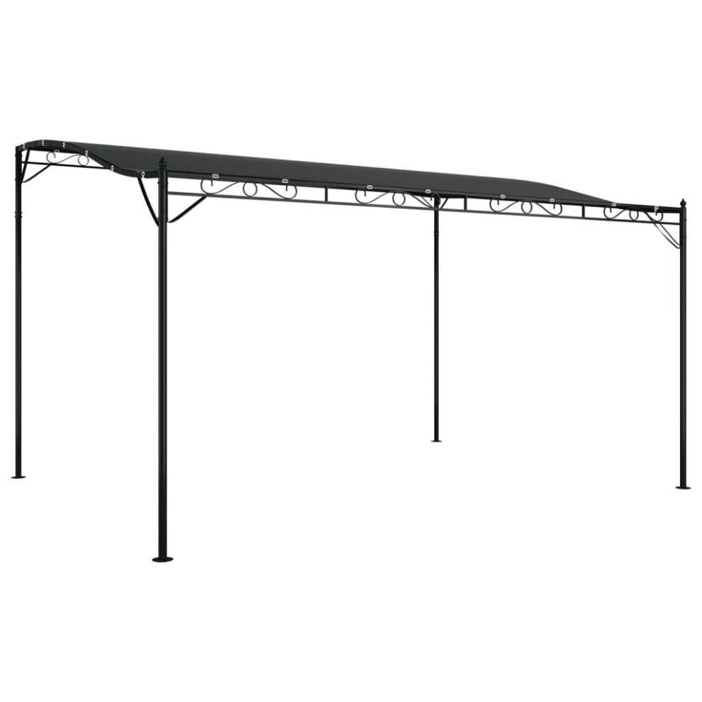 (anthracite) vidaXL Canopy Garden Gazebo Marquee Party Tent Shelter Tent Fabric and Steel