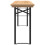 VidaXL vidaXL Folding Beer Table Set Wooden Table and Bench 3 Piece Solid Wood Fir 9