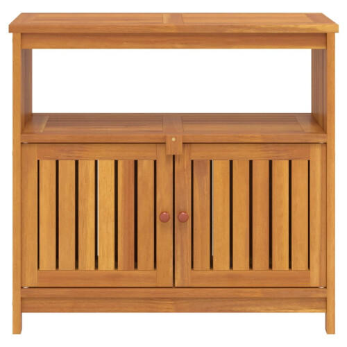 VidaXL (80 x 35 x 75 cm) vidaXL Garden Console Table Outdoor Side Table Patio Dining Tea Coffee Table 2