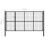 VidaXL vidaXL Gartentor aus Stahl 350 x 150 cm Anthrazit 5