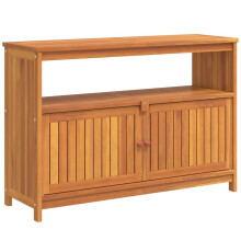 (110 x 35 x 75 cm) vidaXL Garden Console Table Outdoor Side Table Patio Dining Tea Coffee Table