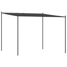 vidaXL Gazebo Anthracite 3x3 m 180 g/m² Fabric and Steel Outdoor Party Marquee