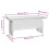 VidaXL (grey) vidaXL Garden Table Outdoor Dining Table Solid Wood Acacia and Poly Rattan 4