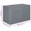 VidaXL vidaXL Gartenbox Grau PP Rattan 180 L 4