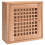 VidaXL vidaXL Solid Wood Walnut Wall Cabinet Wooden Wall Storage Cabinet Display Unit 1