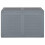 VidaXL vidaXL Gartenbox Grau PP Rattan 180 L 2