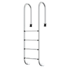 (54 x 38 x 184.5 cm, for concrete surface) vidaXL Pool Ladder 304 Stainless Steel Inground Pool Step Ladder Swimming Spa