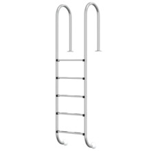 (54 x 38 x 211 cm, for flat surface) vidaXL Pool Ladder 304 Stainless Steel Inground Pool Step Ladder Swimming Spa