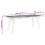 VidaXL (200 x 90 x 75 cm, rectangular) vidaXL Garden Table Outdoor Coffee Table Wooden Dining Table Solid Wood Acacia 4