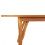 VidaXL (200 x 90 x 75 cm, rectangular) vidaXL Garden Table Outdoor Coffee Table Wooden Dining Table Solid Wood Acacia 5