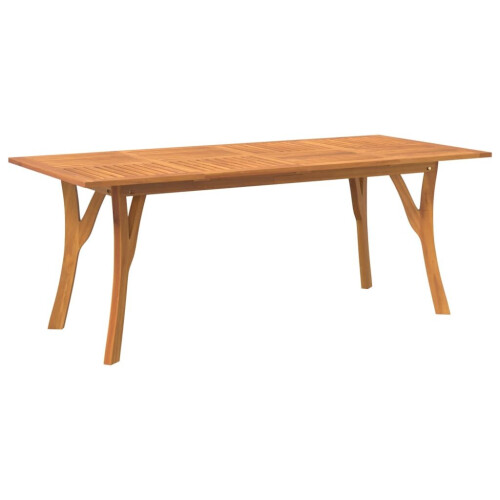 VidaXL (200 x 90 x 75 cm, rectangular) vidaXL Garden Table Outdoor Coffee Table Wooden Dining Table Solid Wood Acacia