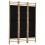 VidaXL (black, 120 x 180 cm) vidaXL Folding Panel Room Divider Privacy Screen Black/Cream White Multi Sizes 3