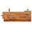 VidaXL vidaXL Solid Wood Acacia Workbench with Drawer & Vices 124x52x83 cm Workbench 7