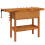 VidaXL vidaXL Solid Wood Acacia Workbench with Drawers and Vices Wooden Work Table 6