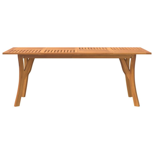 VidaXL (200 x 90 x 75 cm, rectangular) vidaXL Garden Table Outdoor Coffee Table Wooden Dining Table Solid Wood Acacia 2