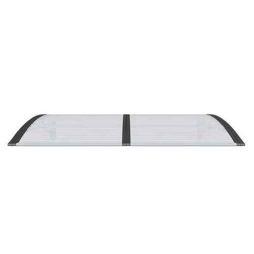VidaXL vidaXL Türvordach Schwarz 150x100 cm Polycarbonat 1