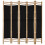 VidaXL (black, 200 x 180 cm) vidaXL Folding Panel Room Divider Privacy Screen Black/Cream White Multi Sizes 5