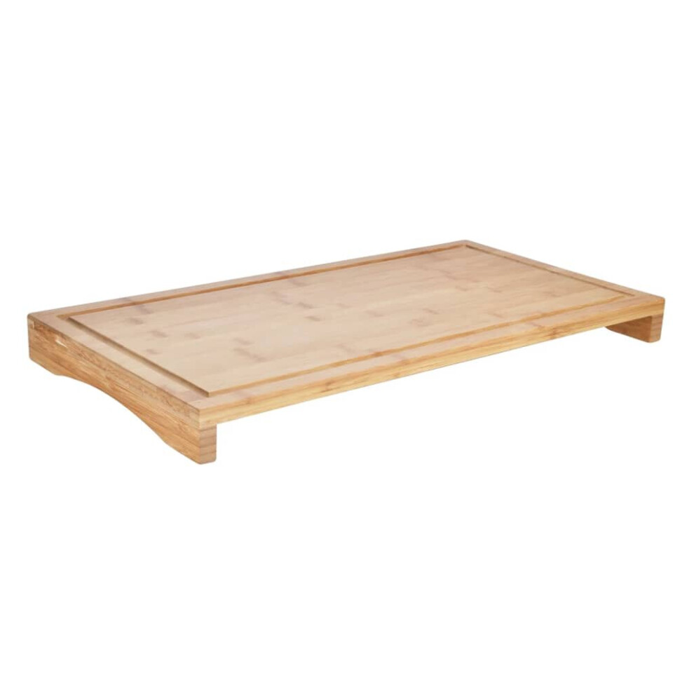 HI 2-in-1 Cutting Board 54x28x4.5 cm Bamboo Kitchen Serving Chopping Board