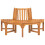 VidaXL vidaXL Half Round Tree Bench Ø160 cm Solid Wood Eucalyptus Garden Bench Seat 3