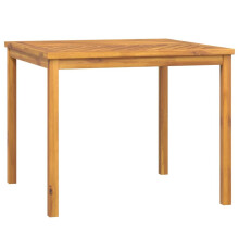 (90 x 90 x 74 cm (W x D x H)) vidaXL Garden Dining Table Coffee Table Outdoor Dining Table Solid Wood Acacia