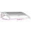 VidaXL vidaXL Türvordach Schwarz 80x75 cm Polycarbonat 2