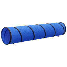 (40 x 200 cm (Diameter x H)) vidaXL Dog Tunnel Blue Polyester Training Tunnel Dog Play Run Jump Multi Sizes