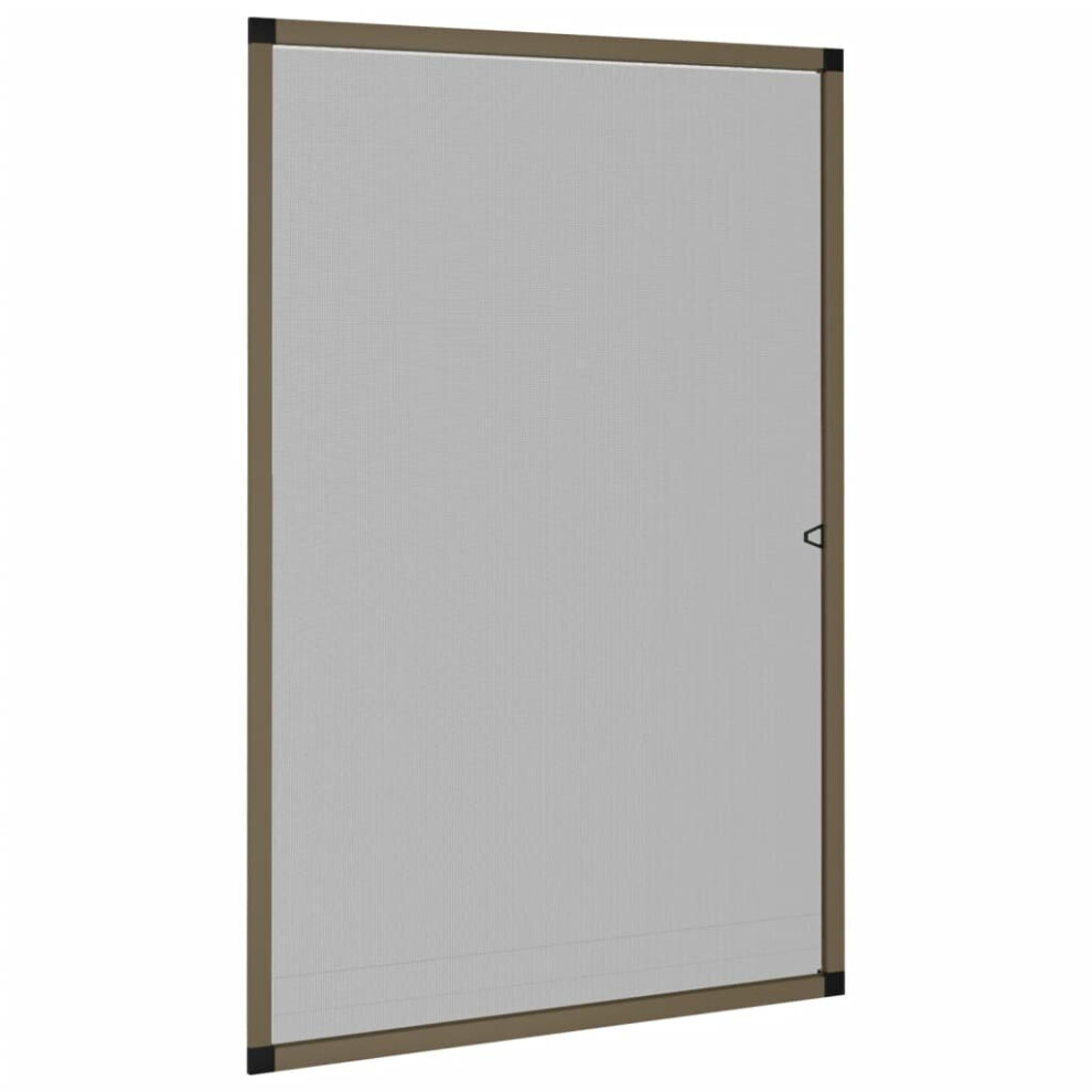 (brown, 90 x 120 cm) vidaXL Insect Screen for Windows Insect Moth Door Netting Multi Colours/Sizes