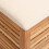 VidaXL vidaXL Solid Wood Walnut Bathroom Stool 40.5x40.5x56 cm Stool Laundry Bin 7
