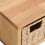 VidaXL vidaXL Wall Shelf with Baskets 62x18x16 cm Solid Wood Walnut Wall Hanging 5
