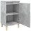 VidaXL (concrete grey, 2 pcs) vidaXL 1/2x Bedside Cabinet Engineered Wood End Table Nightstand Multi Colours 6