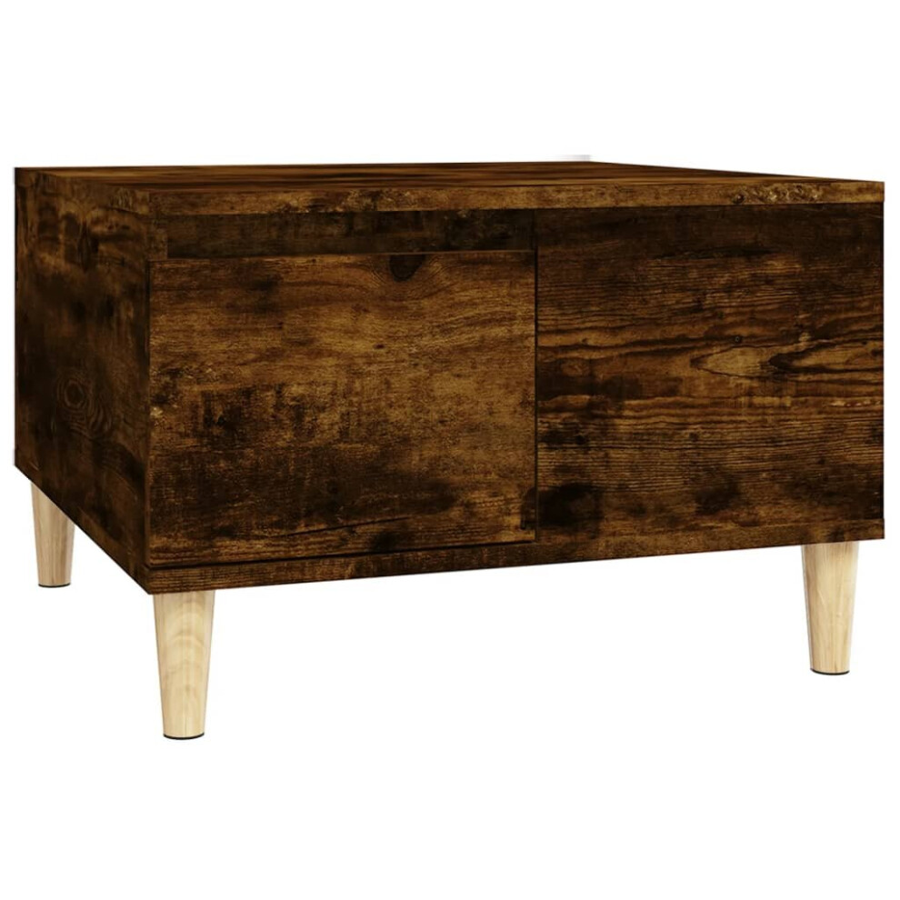 (smoked oak) vidaXL Coffee Table Dining Table Accent SIde Tea End Table Engineered Wood