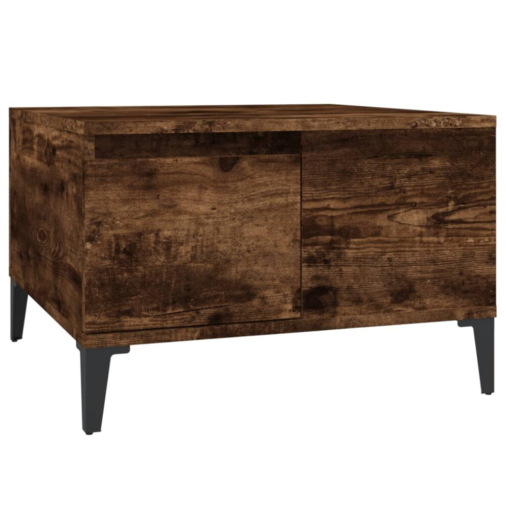 (smoked oak) vidaXL Coffee Table Dining Table Accent SIde Tea End Table Engineered Wood