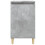 VidaXL (concrete grey, 2 pcs) vidaXL 1/2x Bedside Cabinet Engineered Wood End Table Nightstand Multi Colours 5