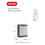 Keter Keter Recycling Cabinet Split Premium Grey and Black 92 cm Recycling Container 4